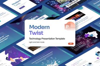 Modern Twist Creative - Technology PowerPoint Template
